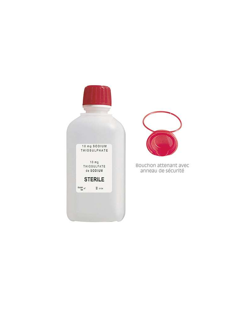 Flacon avec thiosulfate de sodium GOSSELIN - 160 x 70 x 70 mm