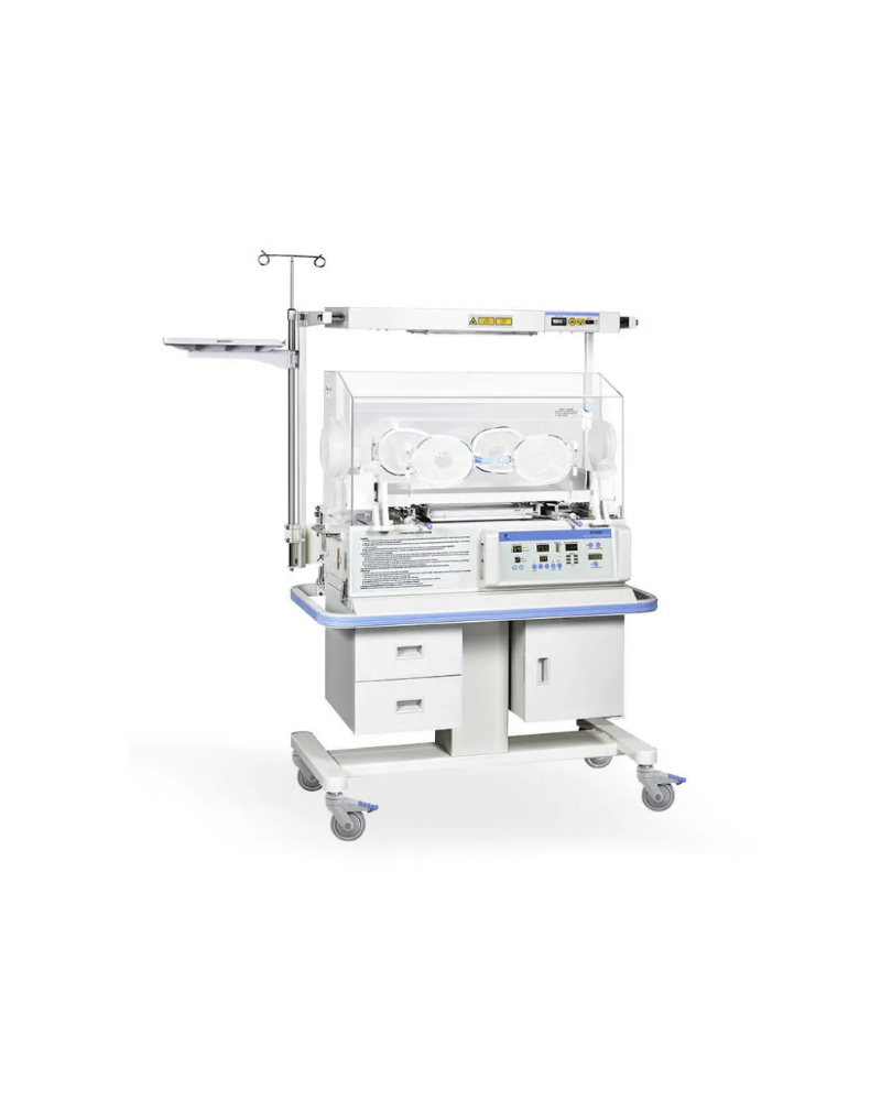 Incubateur (Couveuse) électrique néonatale avec box de rangement, modèle YP-90A