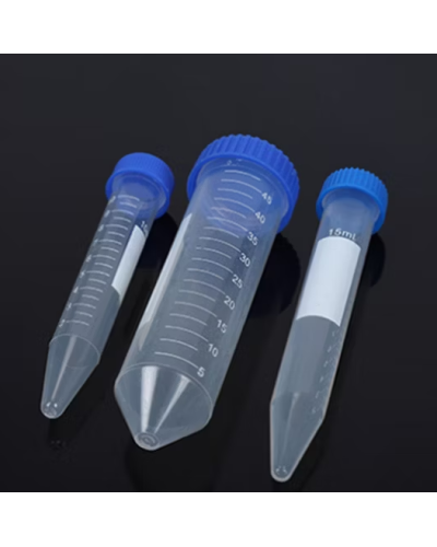 Tubes à centrifuger fond conique, 10ml, polypropylène