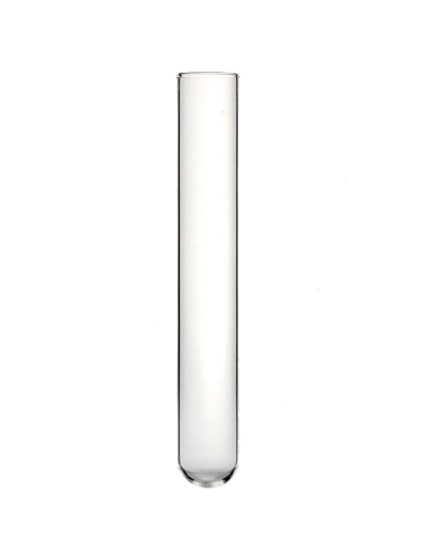 Tubes en verre sodocalcique, fond rond, bord droit, 50 ml