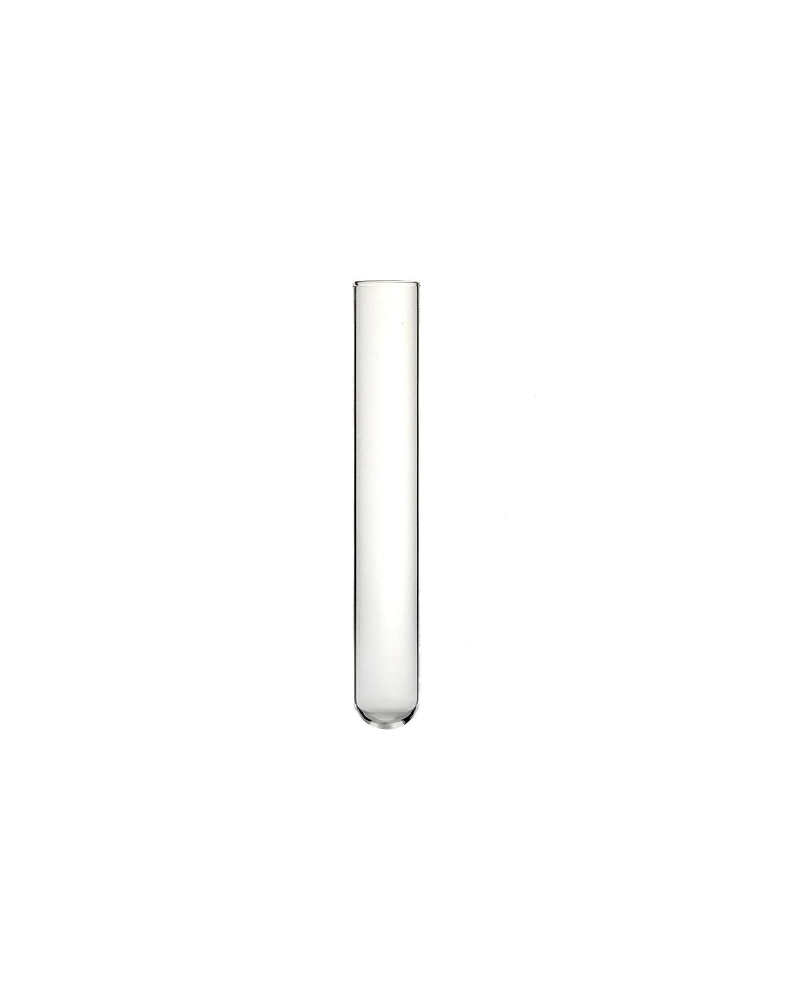 Tubes en verre sodocalcique, fond rond, bord droit, 50 ml