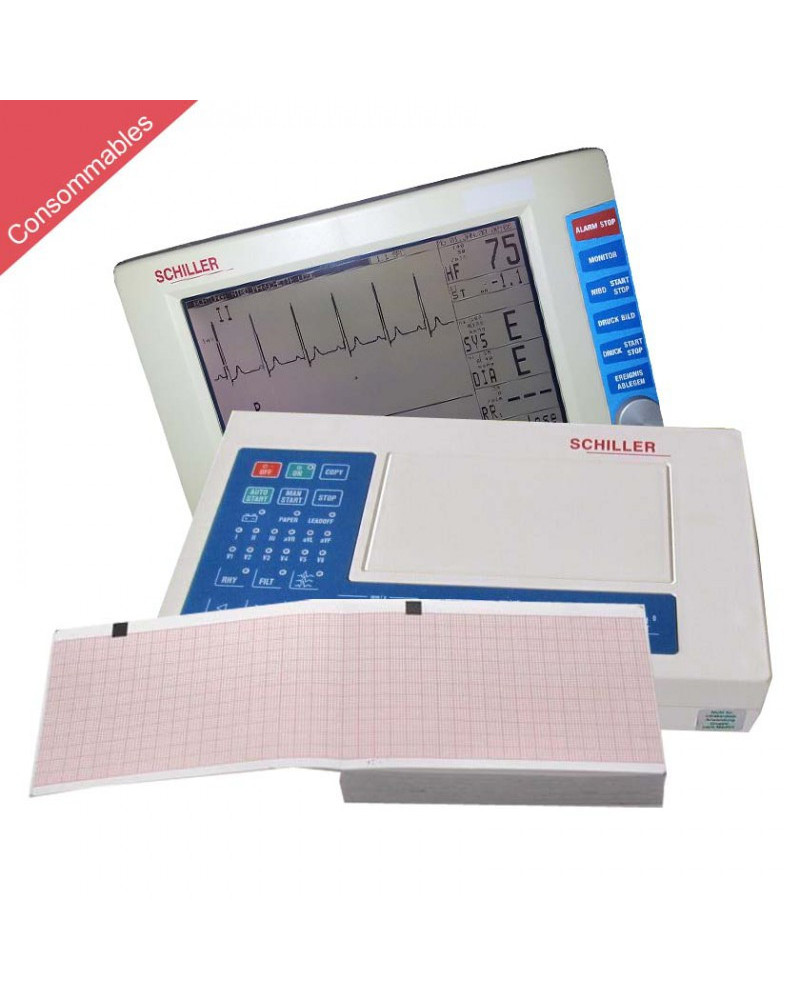 Papier thermique ECG SCHILLER AT3