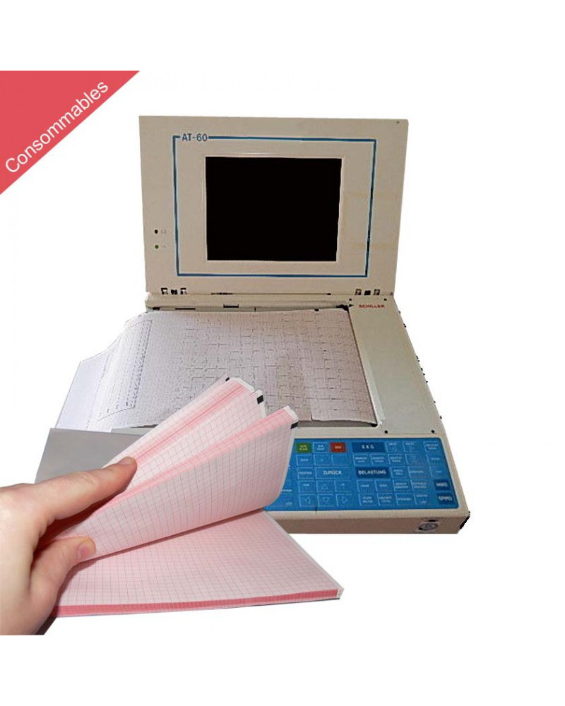 Papier thermique ECG SCHILLER AT 60 CS 100 215 7009