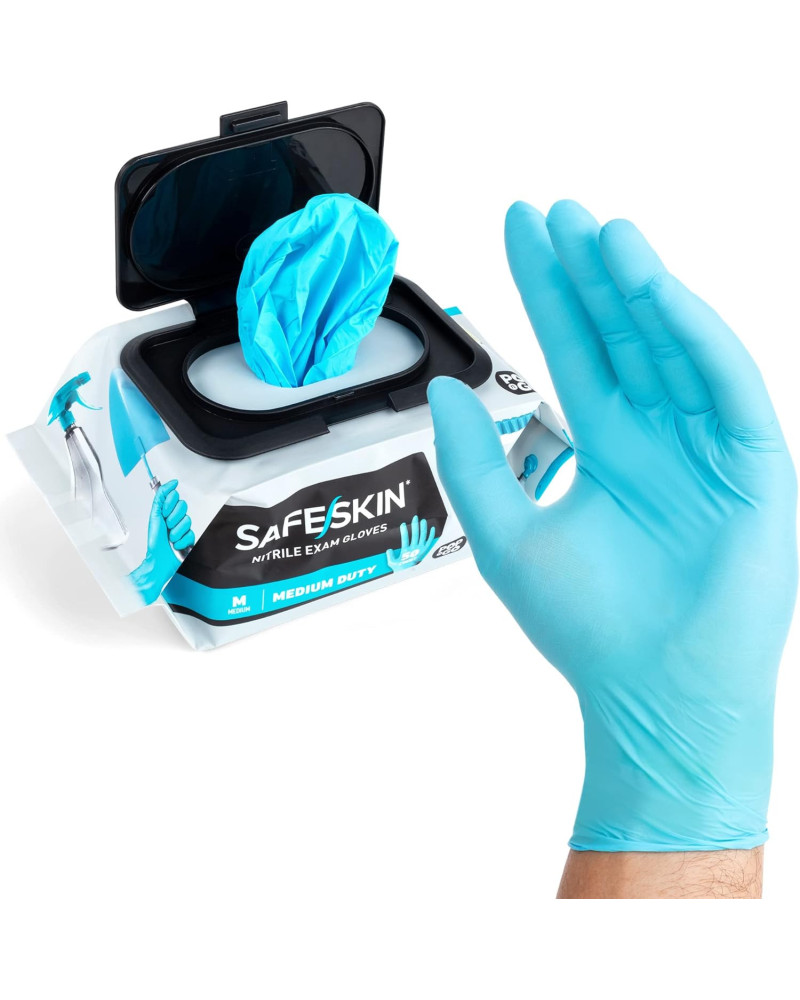 Gants safeskin controlled, moyen 7