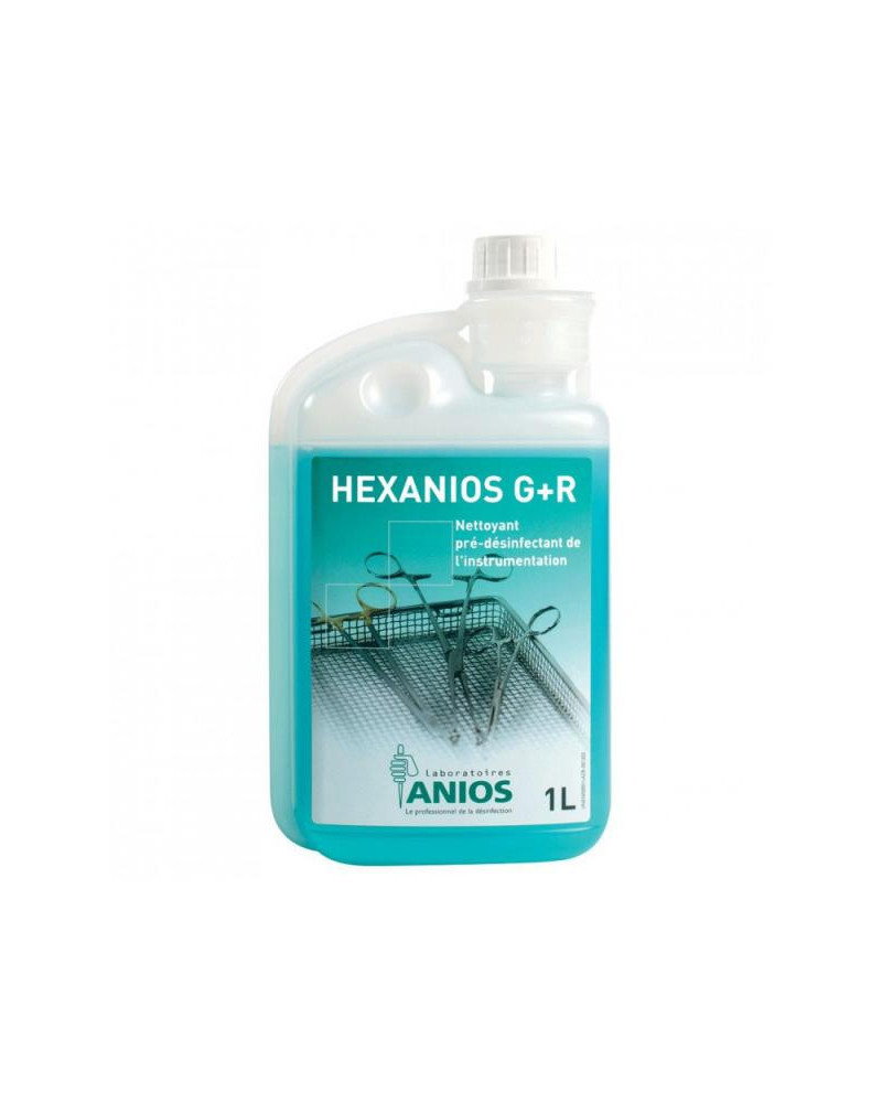 Hexanios G + R, nettoyant et pré-désinfectant, 1 Litre