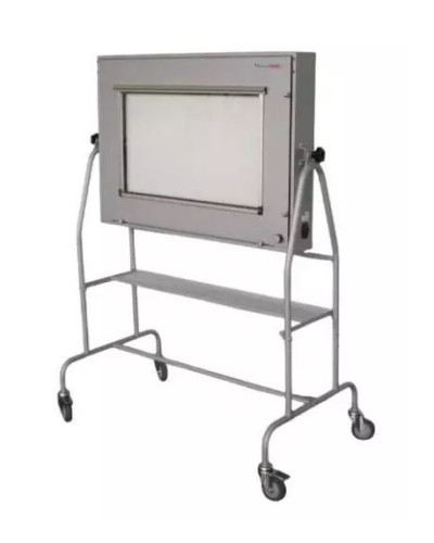 Support mobile pour négatoscope 144 cm