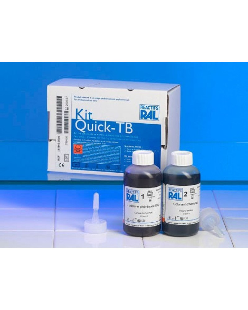 Kit Quick - TB (Coloration de Ziehl-Armand)