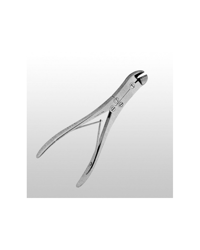 Coupe broche oblique, 22 cm