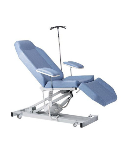 Fauteuil électrique pour prise de sang ou dialyse