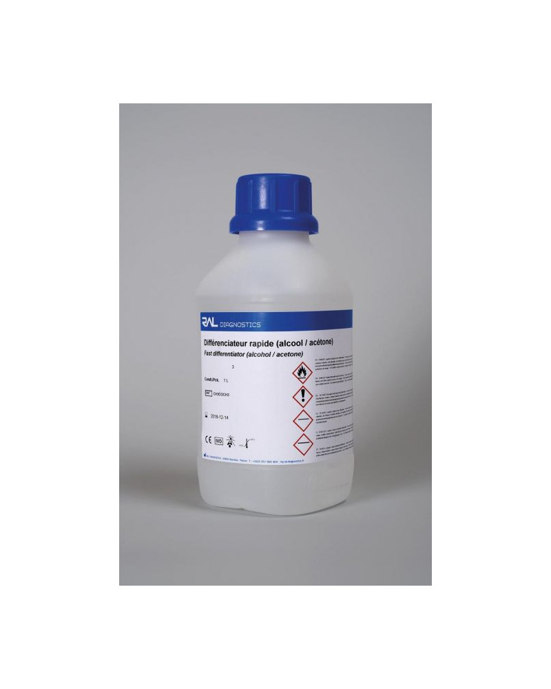 Différenciateur l alcool (action lente) - 1000 ml - gram-nicoll