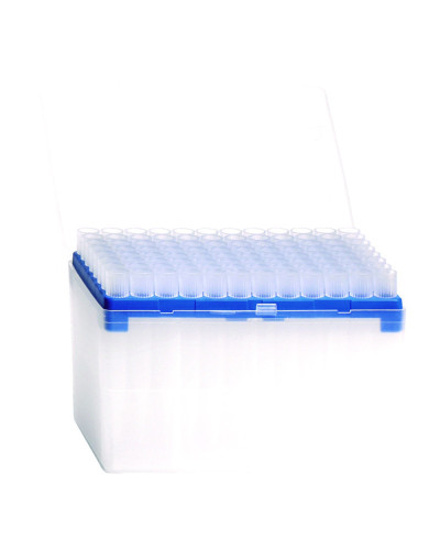 Cônes finntip filter 1 000 - 5 000 µl, en rack stérile de 54