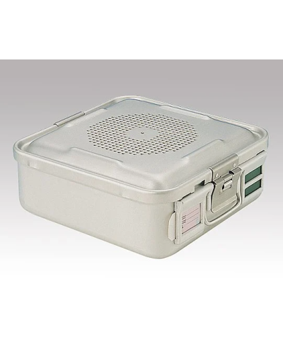 Conteneur en aluminium, couvercle argent