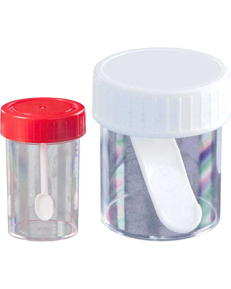 Pots pour coprologie CEB, 150 ml - 60 x 70 mm - blanc