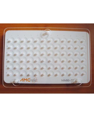 Multi mélangeur pour la détermination des groupes sanguins 72 puits