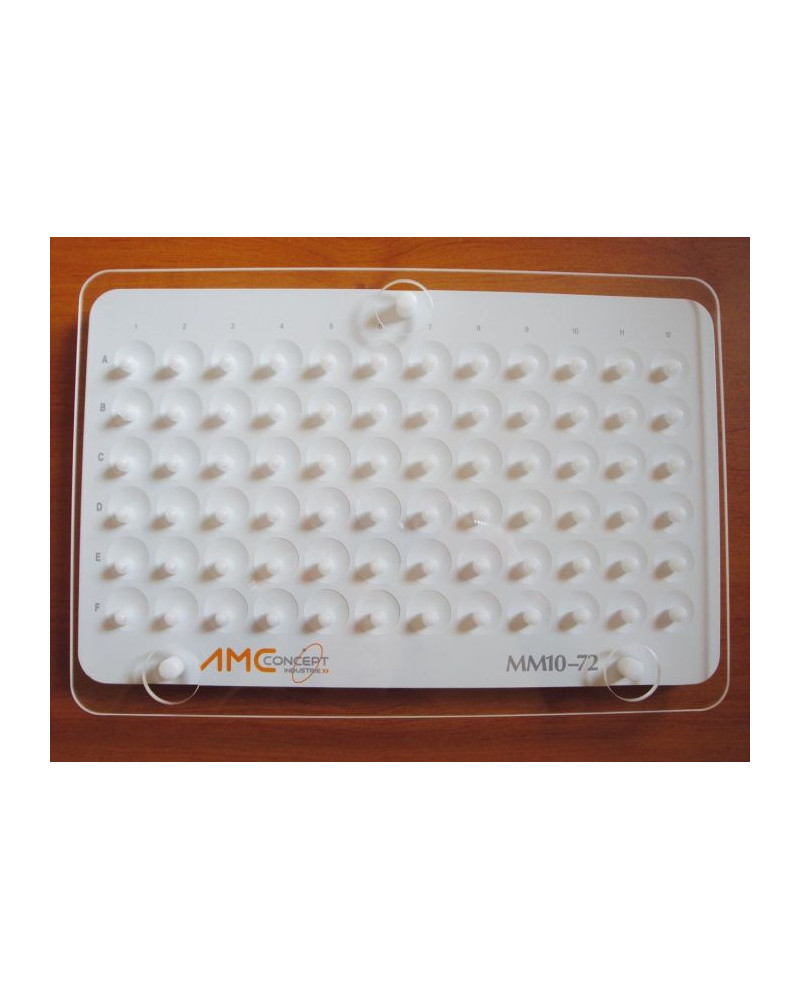 Multi mélangeur pour la détermination des groupes sanguins 72 puits