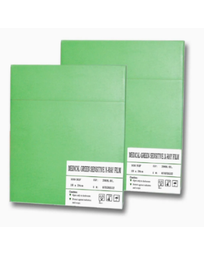 Film mammographique sensible au vert 24 x 30 cm