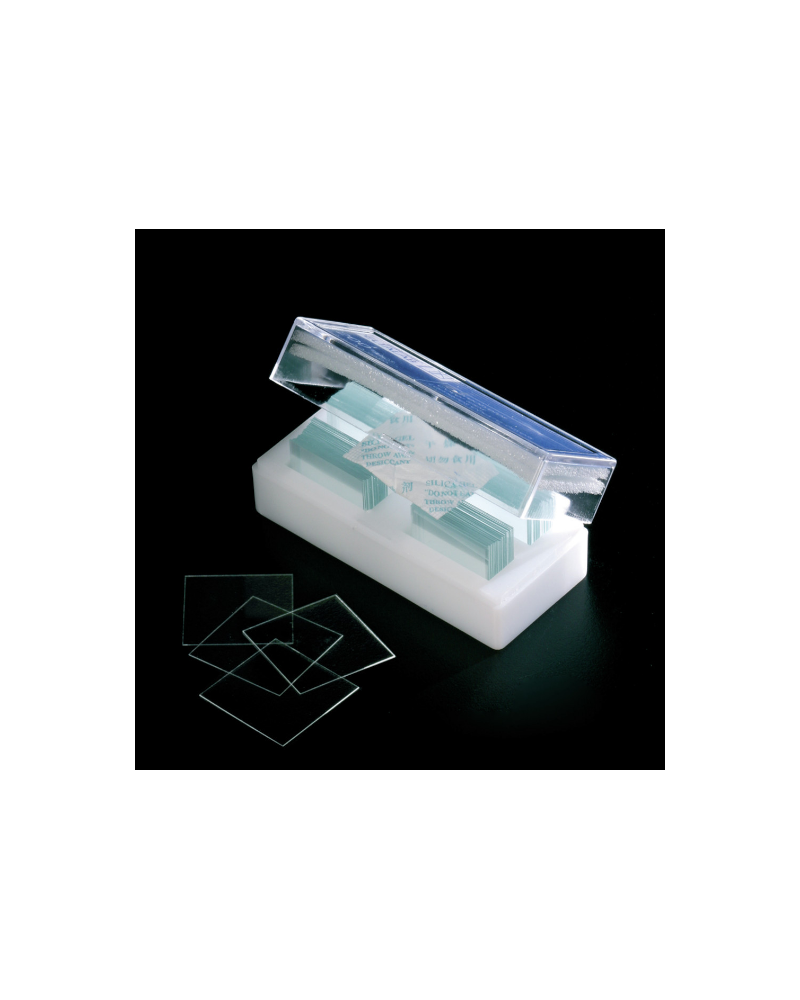 Lamelle couvre-objet en verre borosilicaté Menzel 22x22mm épaisseur n°1