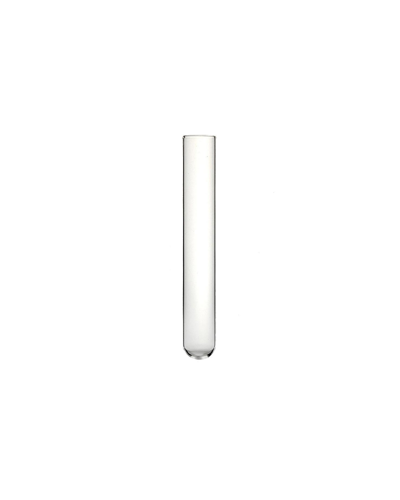 Tubes en verre sodocalcique, fond rond, bord droit, 6ml