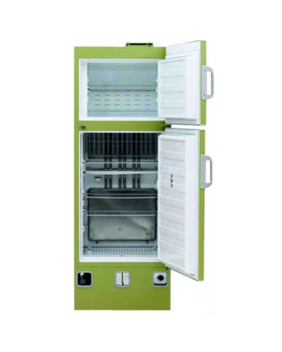 Réfrigérateur à vaccins mixte, électricité-pétrole V170KE