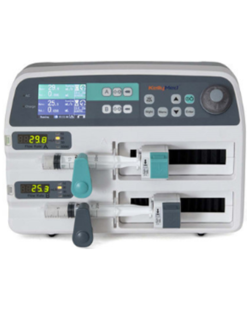 Pousse seringue 02 voies, Modèle WZS-50F2