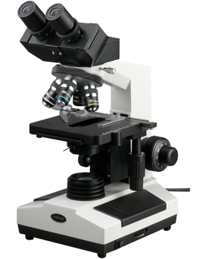 Microscope biologique binoculaire, modèle HNB-107