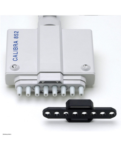 Micropipette calibra socorex 852 à 12 canaux: 20 - 200 µl