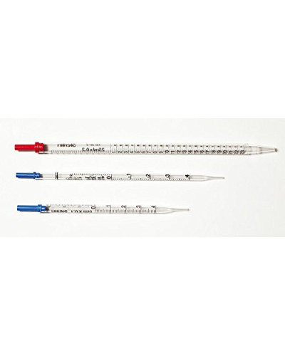 Pipettes plastique sterilin 1 ml-5,0 ml, stérile/1, pelable