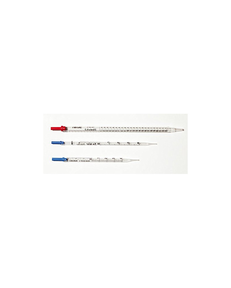 Pipettes plastique sterilin 1 ml-5,0 ml, stérile/1, pelable