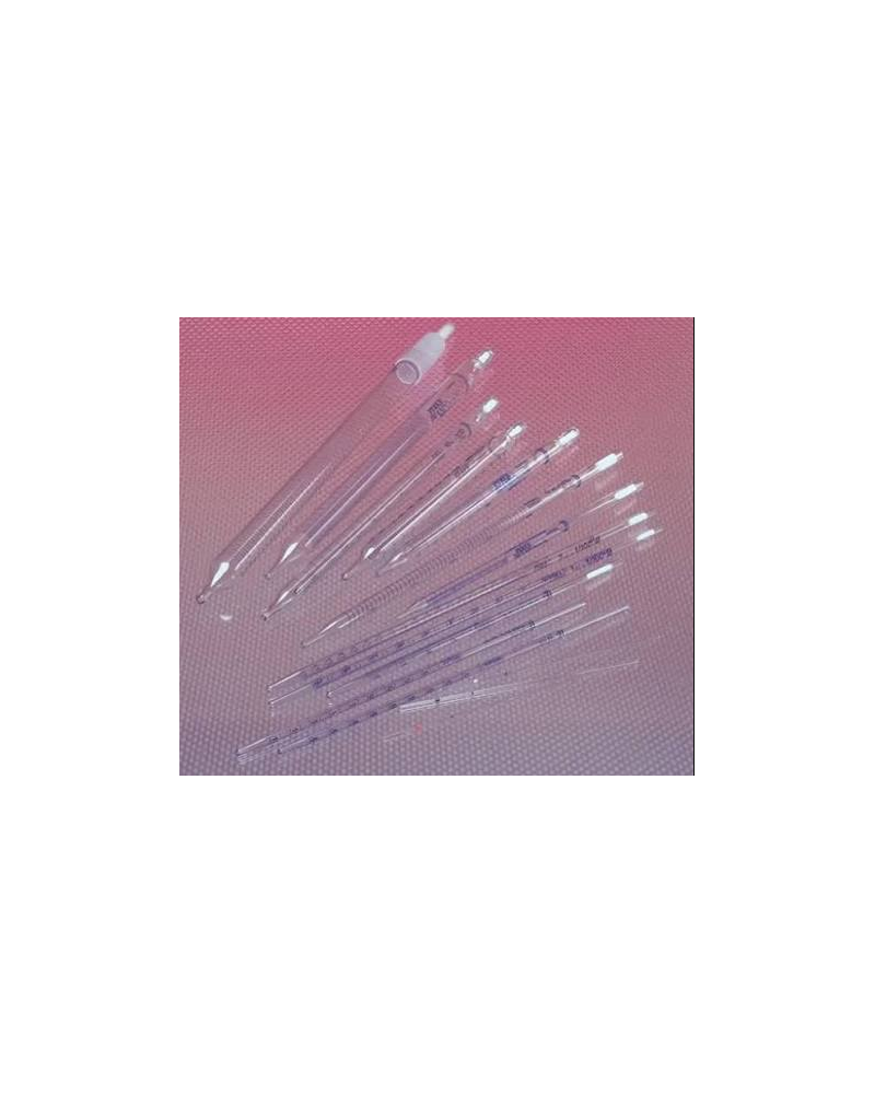 Pipettes en verre PYREX 0,01 ml   -0,2 ml, stériles