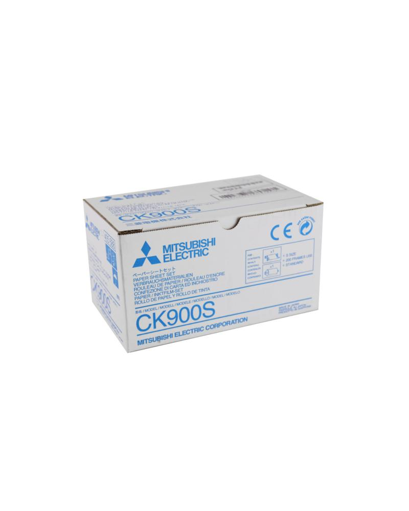 Papier thermique couleur, format a6, mitsubishi CK900S