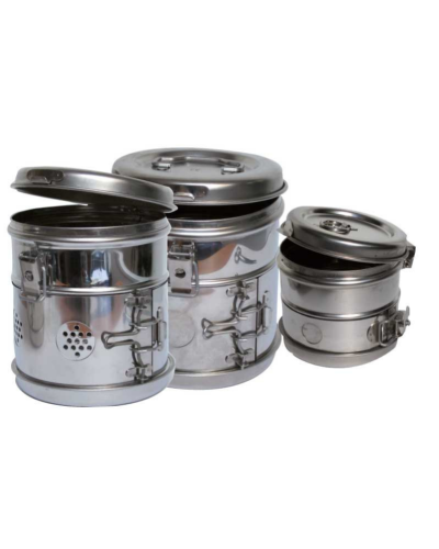 Tambour de stérilisation 150 x 100 mm