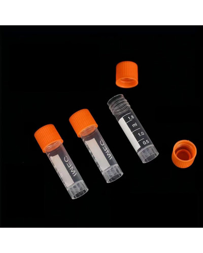 Cryovials à bouchon coiffant et lèvre de scellage, 3,0 ml