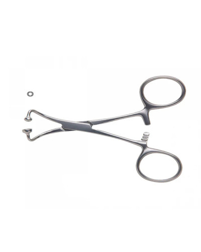 Pince de BACKAUSS, à boules, 12 cm