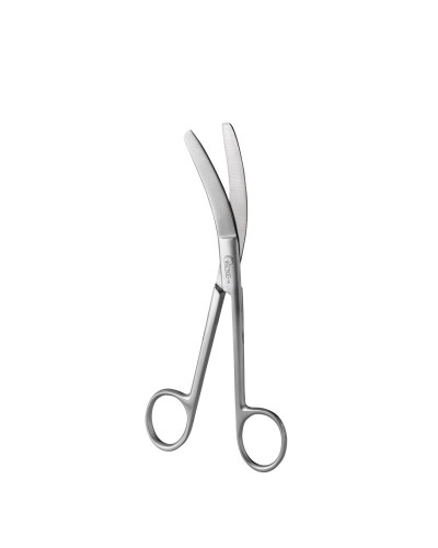 Ciseaux de vezien coudé ou ciseaux croix rouge 16 cm