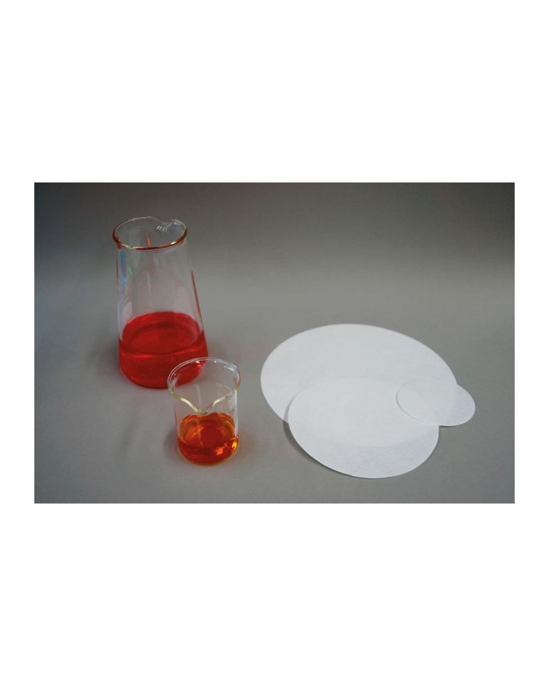 Papiers filtre standards à plat, Dia 130mm