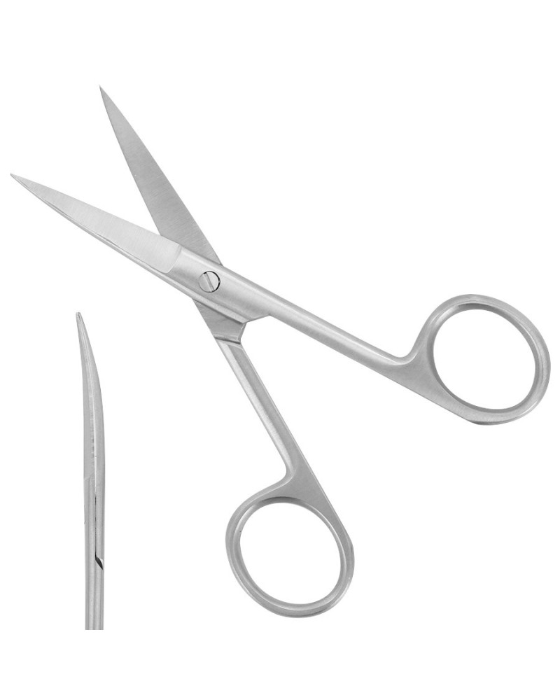 Ciseaux pointus (2 bouts pointus), droits, 15 cm