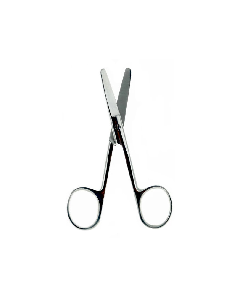 Ciseaux mousses (2 bouts mousse), courbes, 18 cm