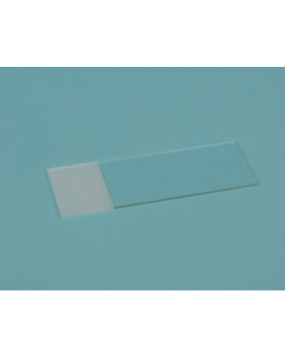 Lames porte-objets standards, rodés 90° - coins coupés