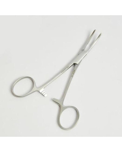 Pince de terrier, courbe, 12 cm