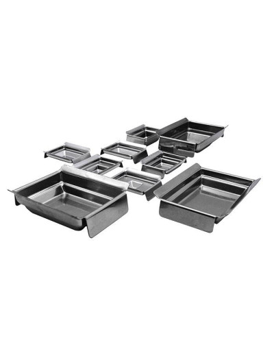 Moules d'inclusion métalliques 7 x 7 x 5 mm