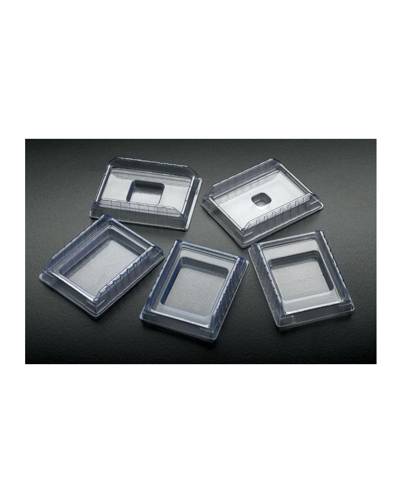 Moules d'inclusion en PVC à usage unique, l x l x h: 7 x 7 x 5mm