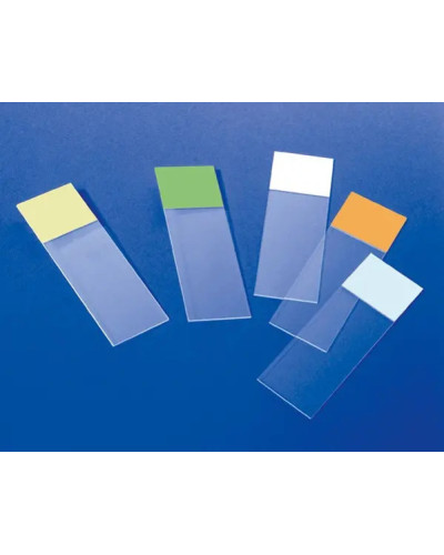 Lames superfrost, bords rodés 90° - coins coupés