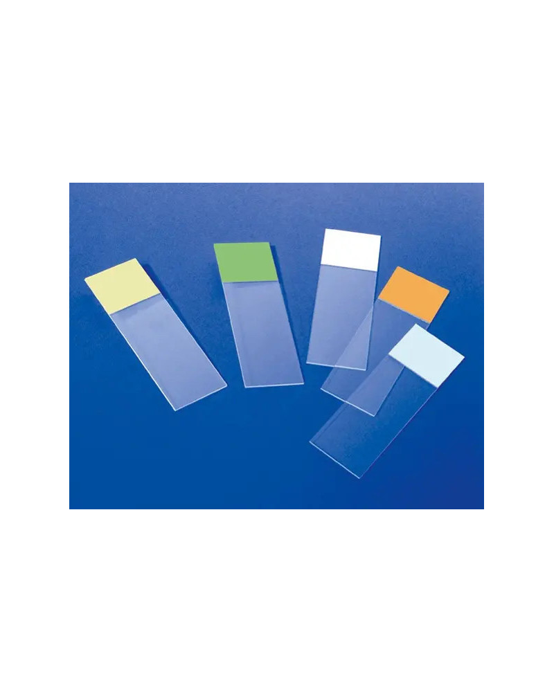 Lames superfrost, bords rodés 90° - coins coupés