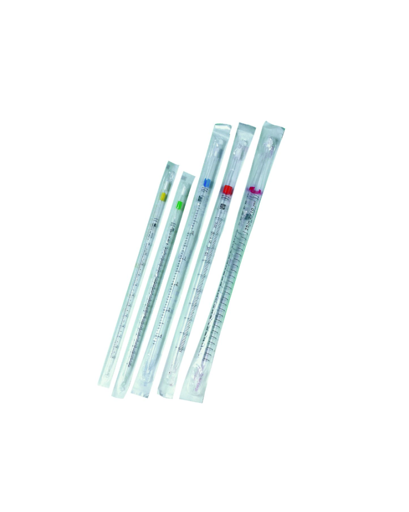 Compte goutte 1ML pointe fine-sterile unitaire-Longueur 150mm