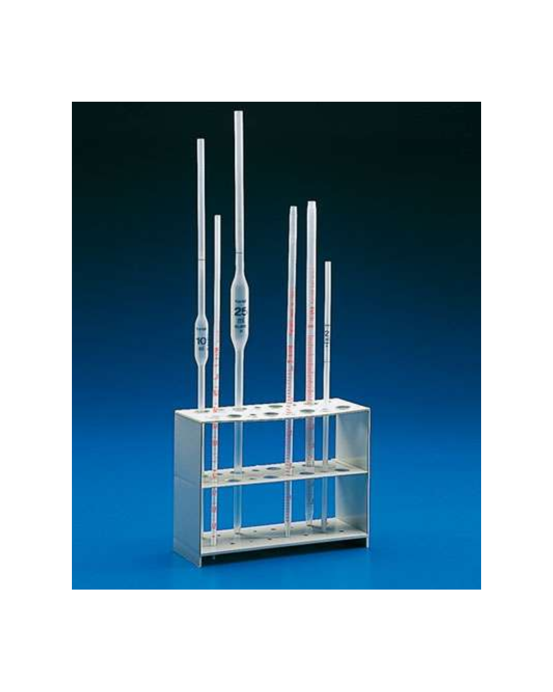 Porte-pipettes vertical, polypropylene