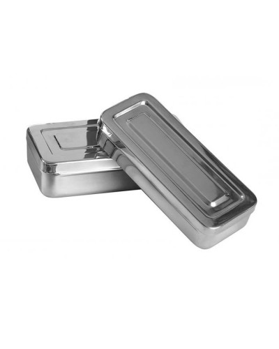 Boîte rectangulaire,inox, 250 x 120 x 30 mm