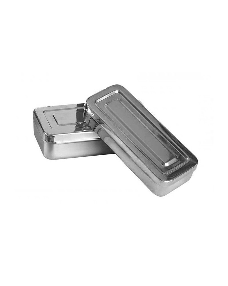 Boîte rectangulaire,inox, 250 x 120 x 30 mm