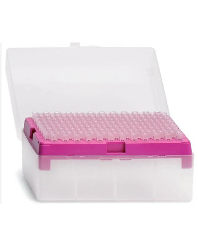 Cônes finntip en rack: 0,2-10µl, longueur 32