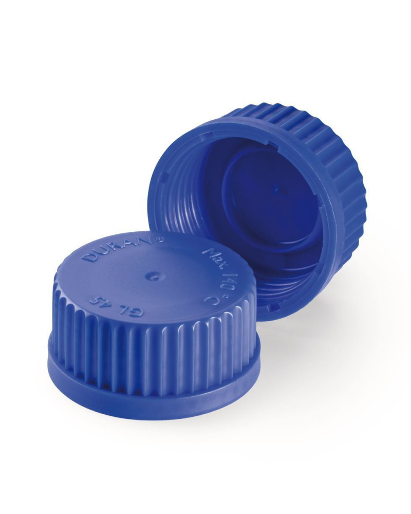 Bouchon en pp gl 45 bleu