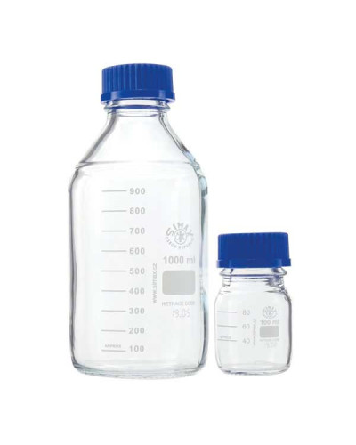 Flacons en verre borosilicate, verre blanc, 1000ml